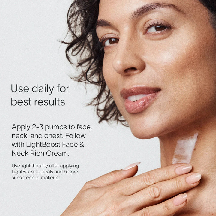 Light Therapy Boosting Face &amp; Neck Serum