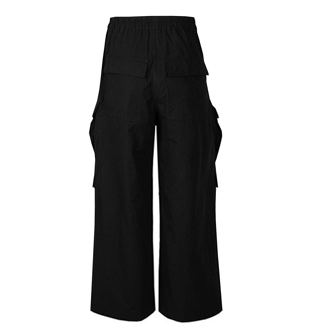 Nylon Drawstring Cargo Pants