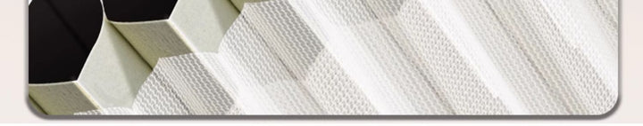 Day and Night Honeycomb Curtains for Bedrooms, Punch-Free Honeycomb Sunshades, Push-Pull Blackout Invisible Folding Embedded Blinds