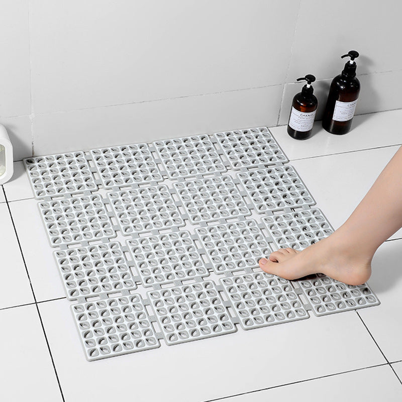 Environmental protection tpe material bathroom anti-slip mat bath tank shower room bath toilet floor mat suction cup anti-fall mat