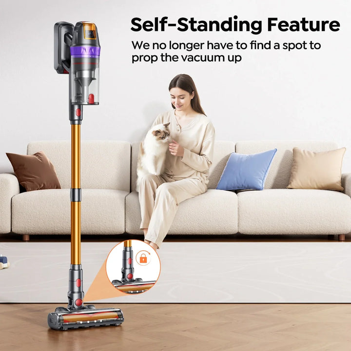 Buture VC90 Cordless Vacuum 650W 55KPA Auto Floor Detection Introduc