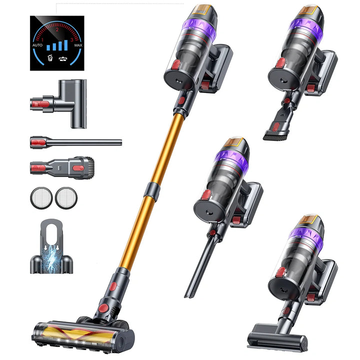 Buture VC90 Cordless Vacuum 650W 55KPA Auto Floor Detection Introduc
