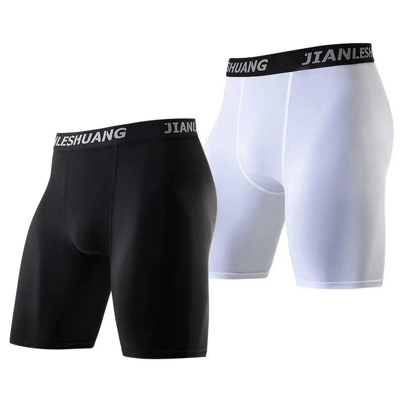 Black and White Elastic Waist Activewear Performance for Every Body.