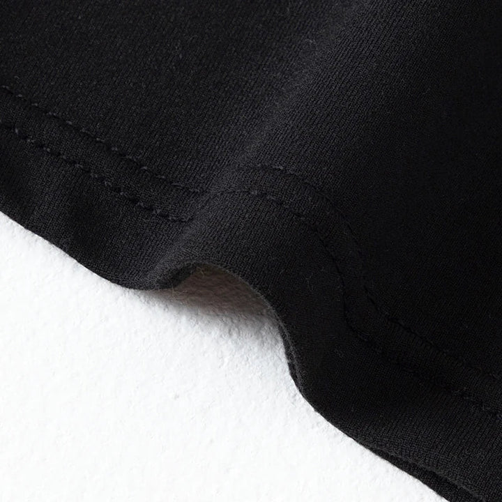 Black and White Elastic Waist Activewear Performance for Every Body.